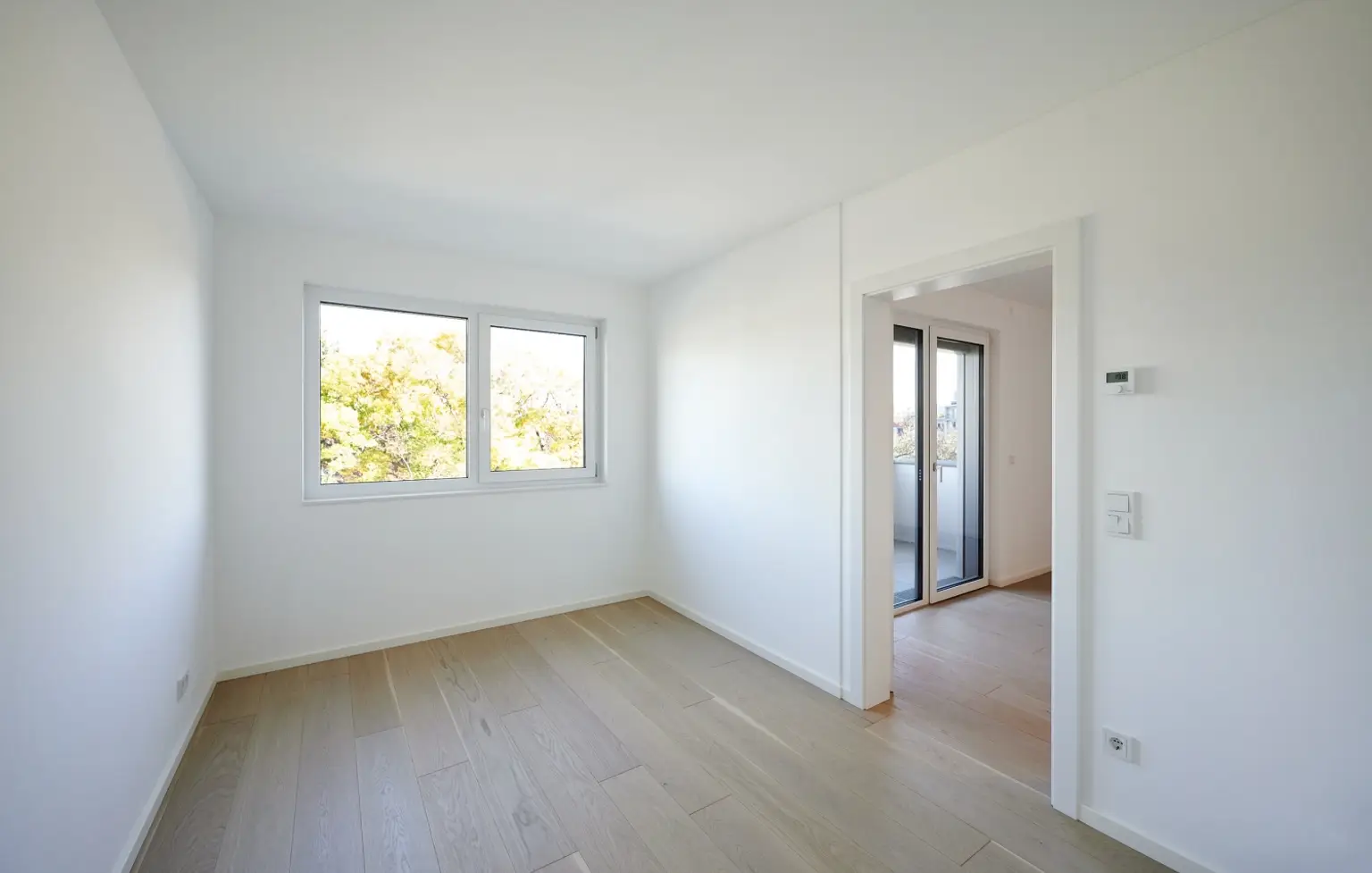 2-Zimmer-Wohnung im Neubau – Erstbezug, Parkblick, hochwertige Ausstattung