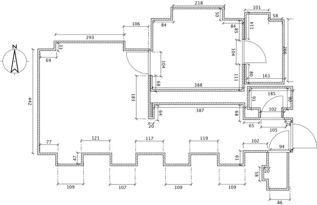 Wunderschöne und generalsanierte 2- Zimmer Altbauwohnung in Top Lage!!!
