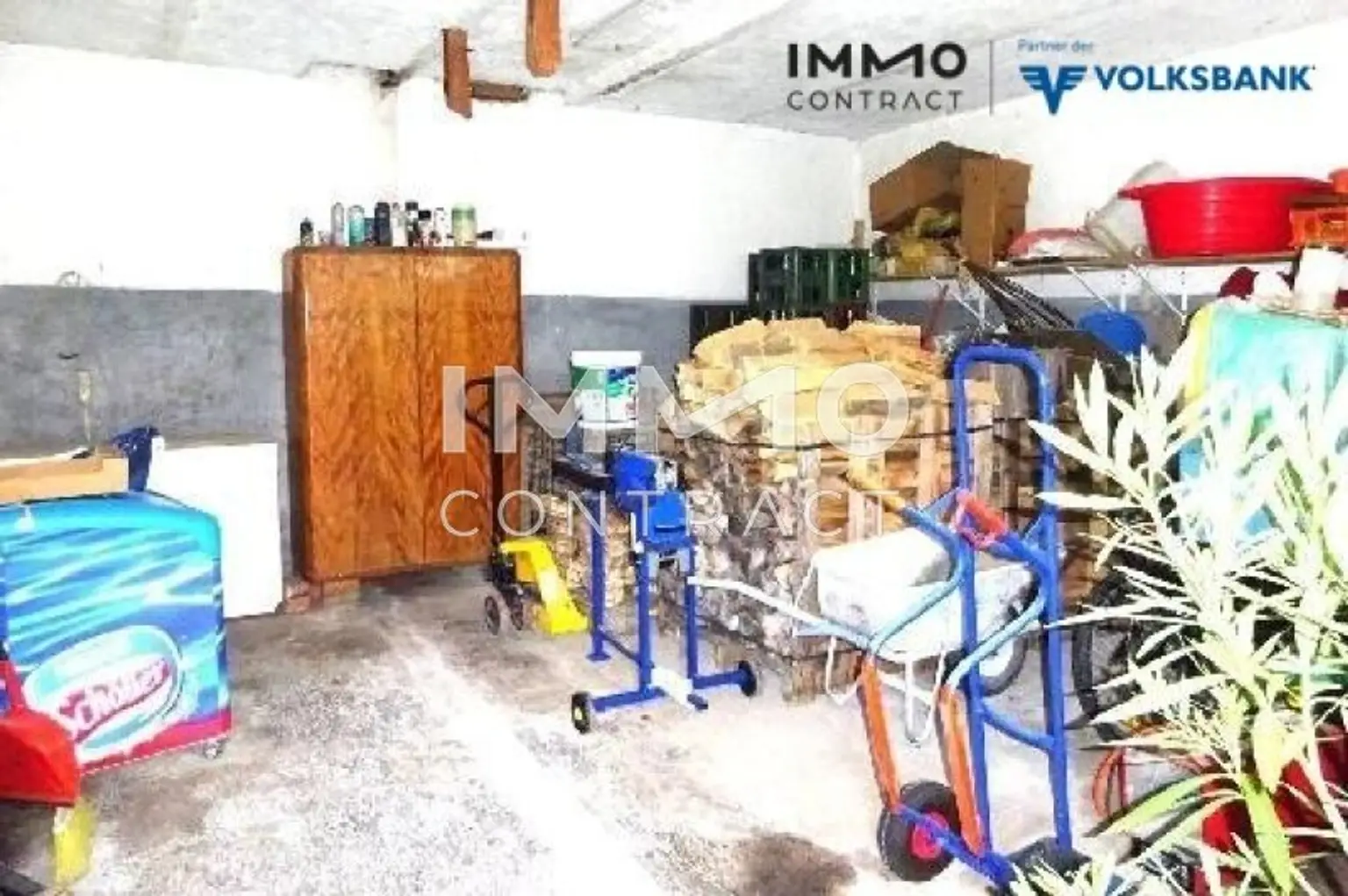 Ehemaliger Pferdestall - Erster Lagerraum