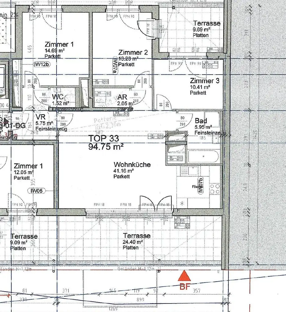 Bestandsplan Top 1.33