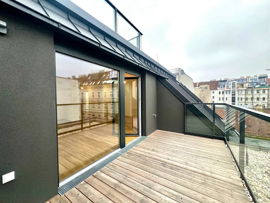 DAS WARICH - 4-ZIMMER DACHTERASSEN WOHNUNG IN WÄHRING