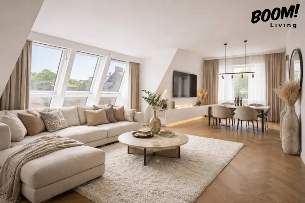 Hochwertig revitalisierter Altbau in 1160 Wien – Freiflächen, DG-Wohnungen, Luftwärmepumpe & Fußbodenheizung