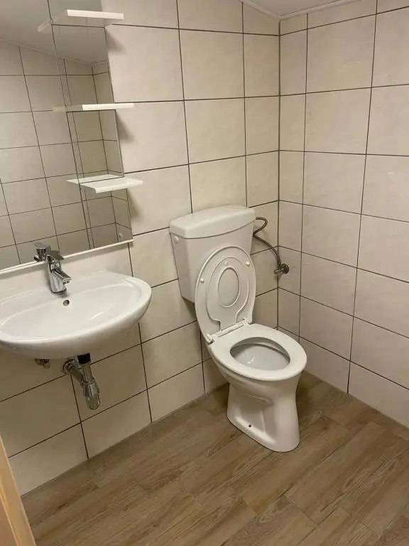 Badezimmer mit WC