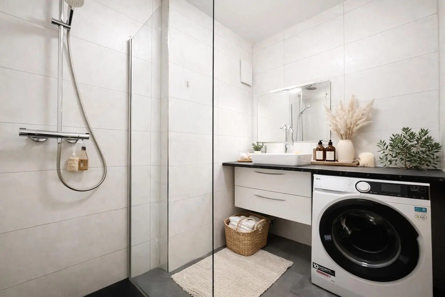 Badezimmer - Visualisierung - Gedankenanstoß