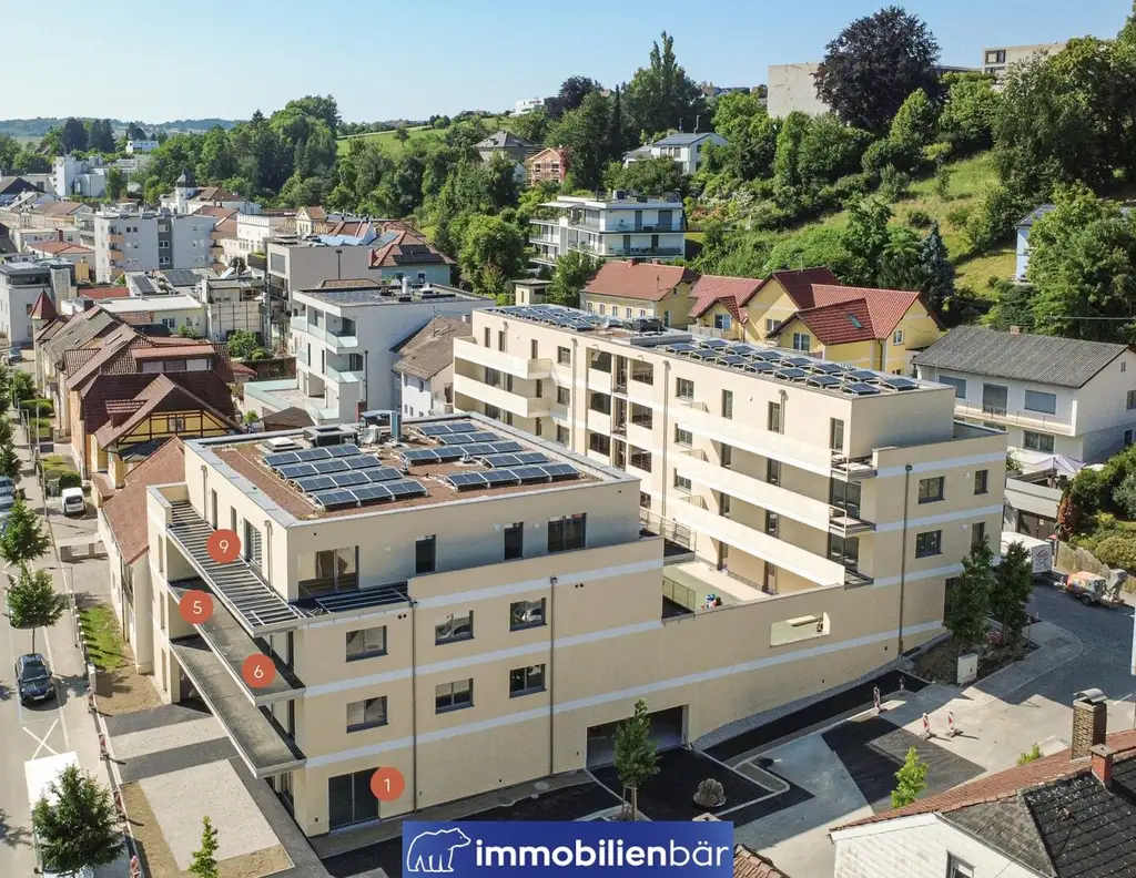 Wohnen im Zentrum von Grieskirchen - Top 3 Haus Zauneggerstraße / 3 Zimmerwohnung mit großer Freifläche