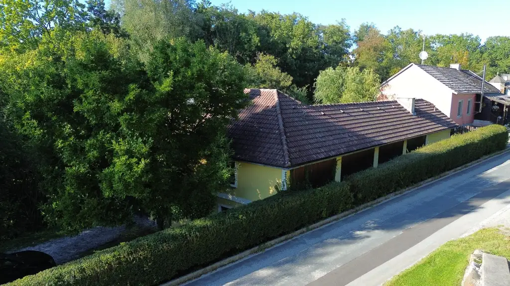 Einfamilienhaus mit großem Garten