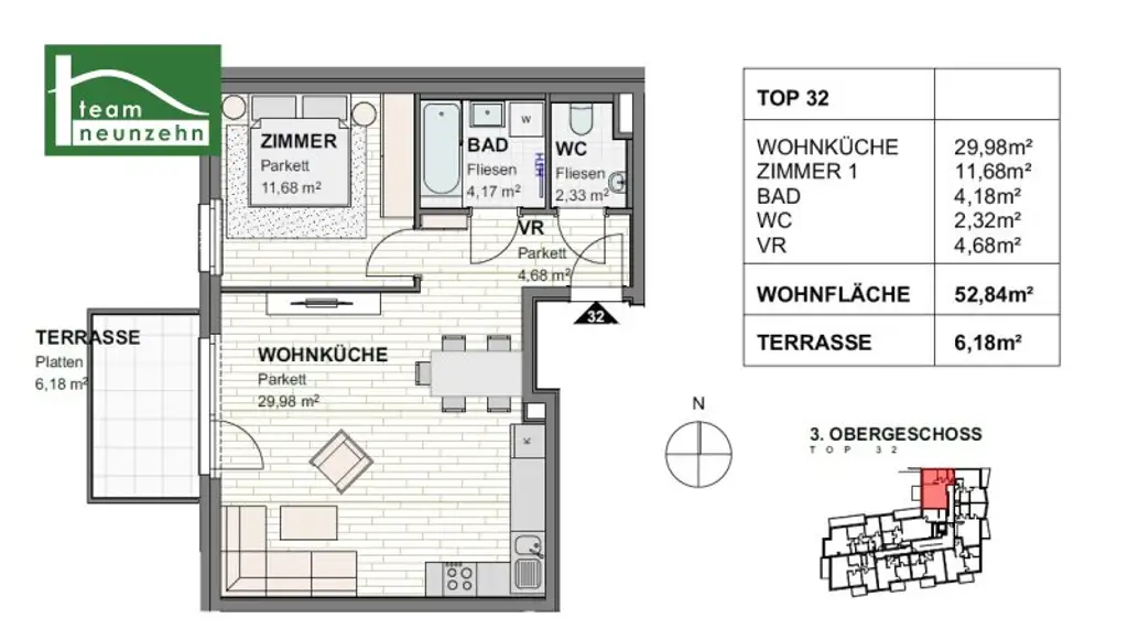 Karmeliterhof - Neubauwohntraum beim Rathausplatz - JETZT ANFRAGEN