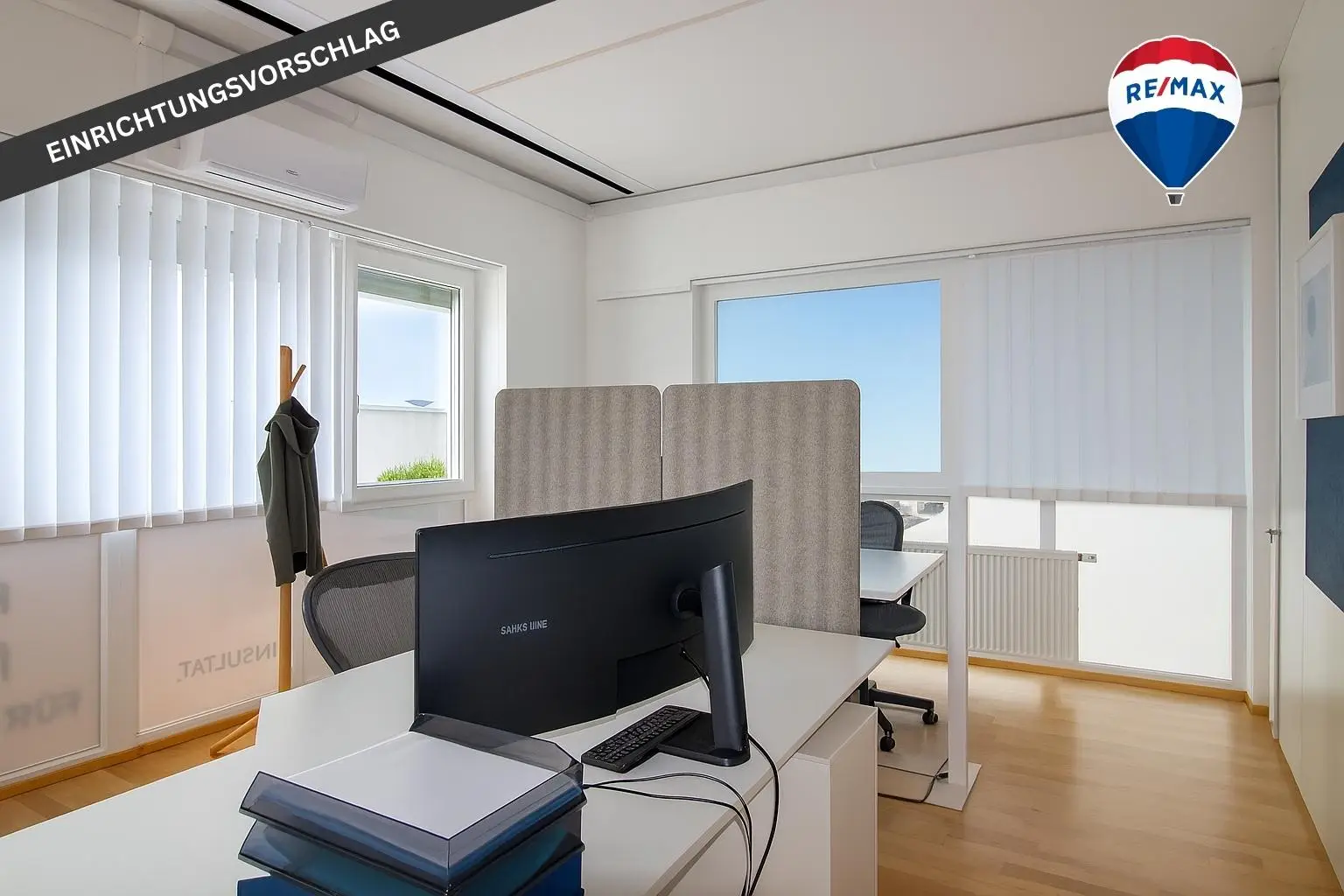 Büro, Studio oder Praxis – *klimatisiert