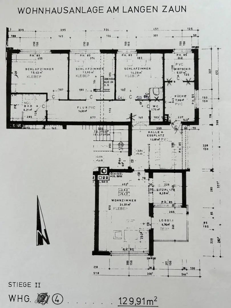 Großzügige 5 Zimmerwohnung inkl. Loggia und Garagenstellplatz