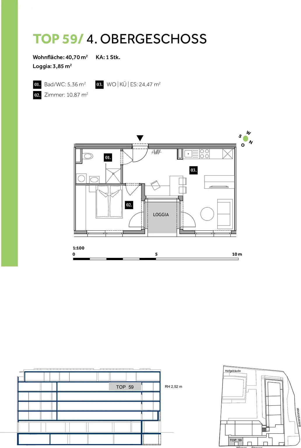 TRAUMHAFTE Wohnung mit Loggia, bester Anbindung und Weitblick in Gösting