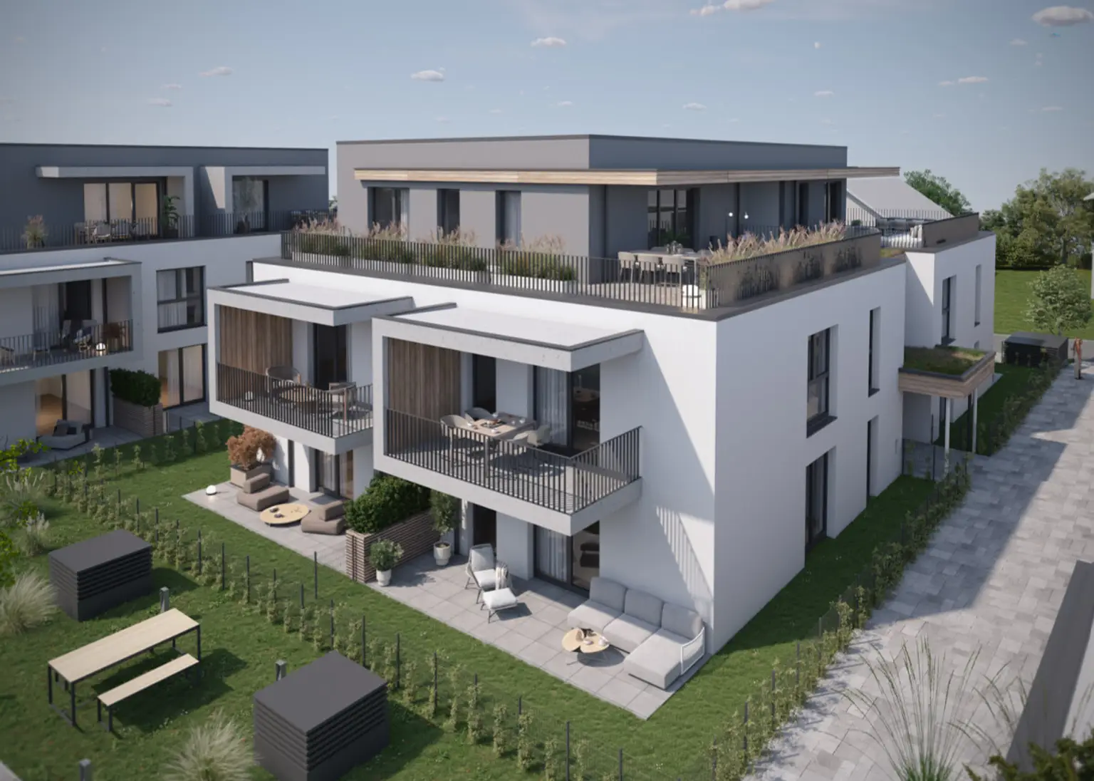 Haus B - Links - alle Tops