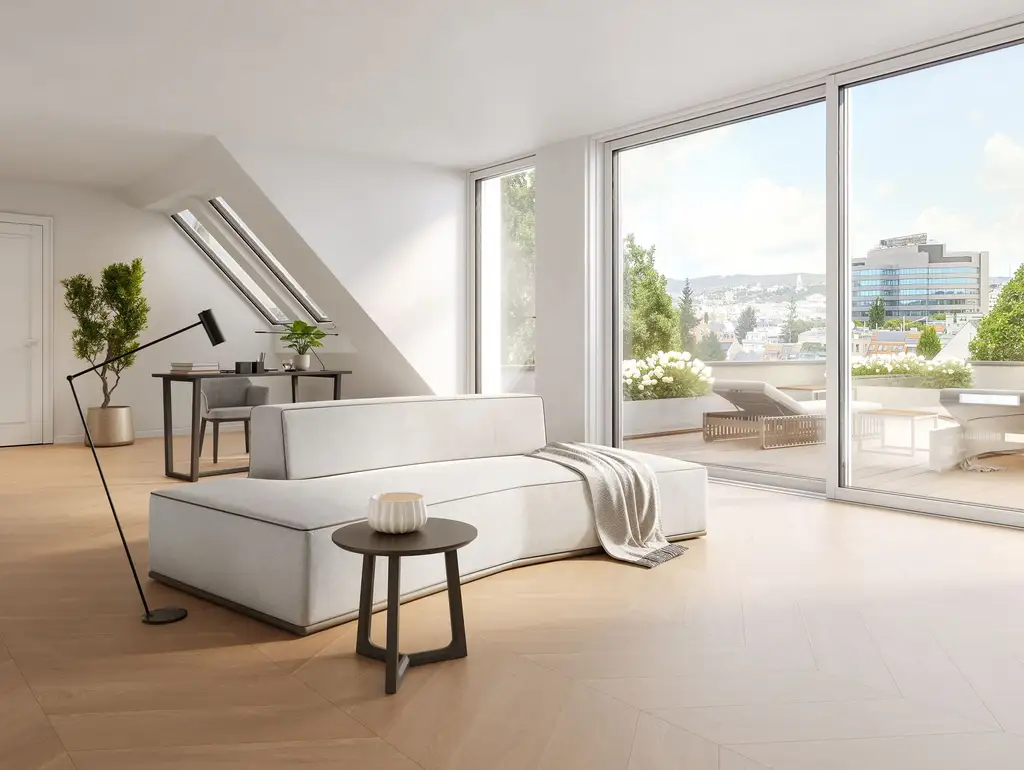 Villa Fleur - Großzügiges Penthouse mit Stadtblick