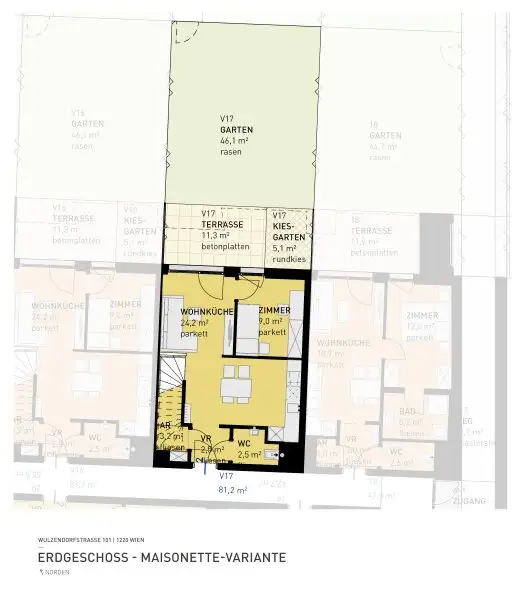 PROVISIONSFREI - Aspern Flats 101 - Ihr Traum vom Eigenheim im Grünen