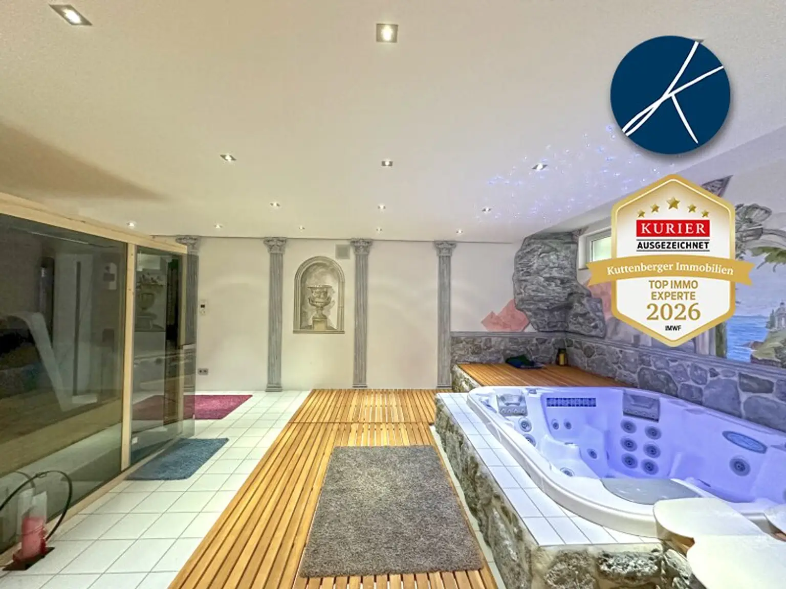 Wellness-Oase im Keller