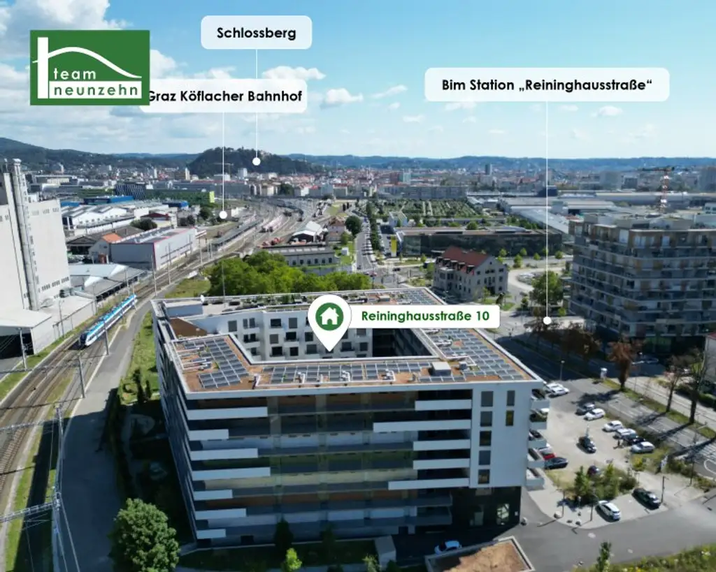 AKTION 1 MONAT MIETZINSFREI! URBAN LIVING - HOCHWERTIG AUSGESTATTETE WOHNUNGEN IM GRAZER WESTEN. - WOHNTRAUM