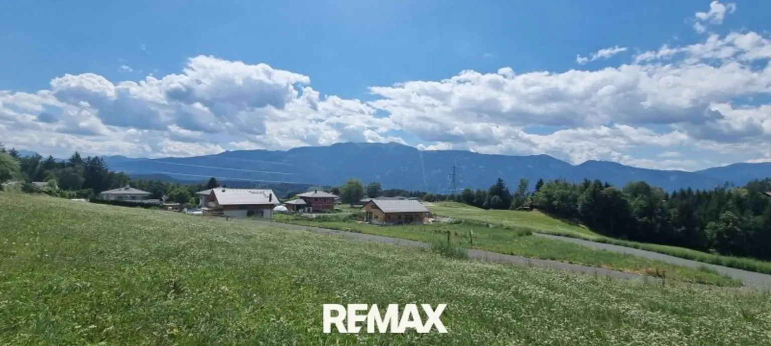 Ausblick Grundstück