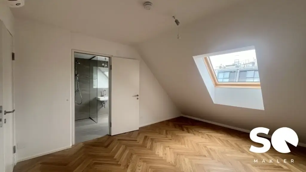 # SQ - EXKLUSIVE DACHGESCHOSSWOHNUNG IN 1030 WIEN - SEIDLGASSE - 2 ZIMMER und TERRASSE - TOP 17