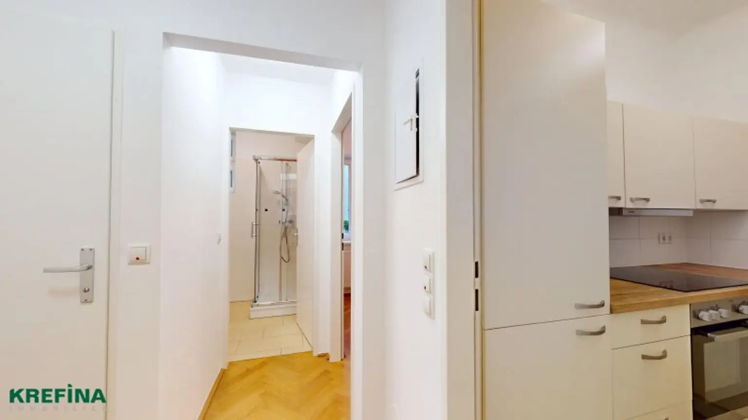 Gerlgasse: Hübsche Kleinwohnung, die um eine Loggia und einen Gartenfläche erweitert wird