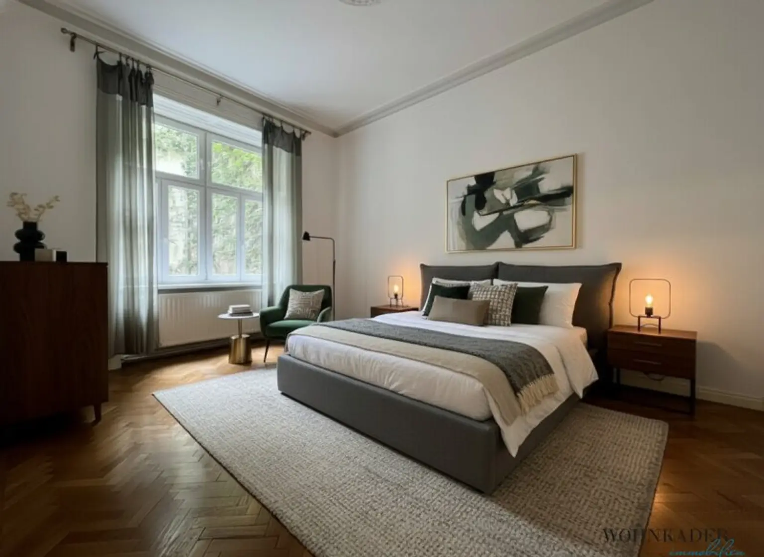 Stilvolle 5-Zimmer-Altbauwohnung in der Lindengasse