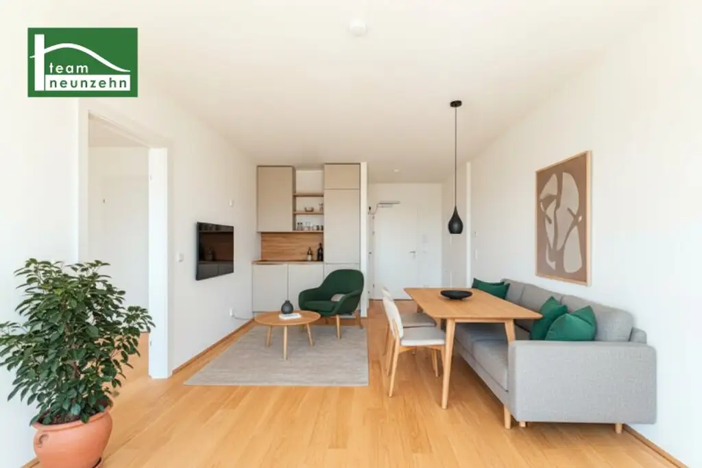 Alles was man sich wünscht – kostengünstige Heizung/“Kühlung“ über Erdwärme, PV-Anlage, weitläufige Grünflächen. - WOHNTRAUM