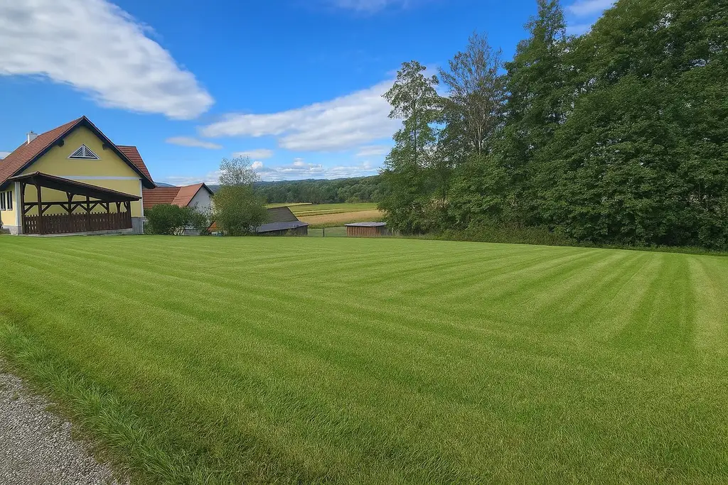 Grundstück im Saggautal: Sonnige Lage, Sackgassenzufahrt ,kein Bauzwang