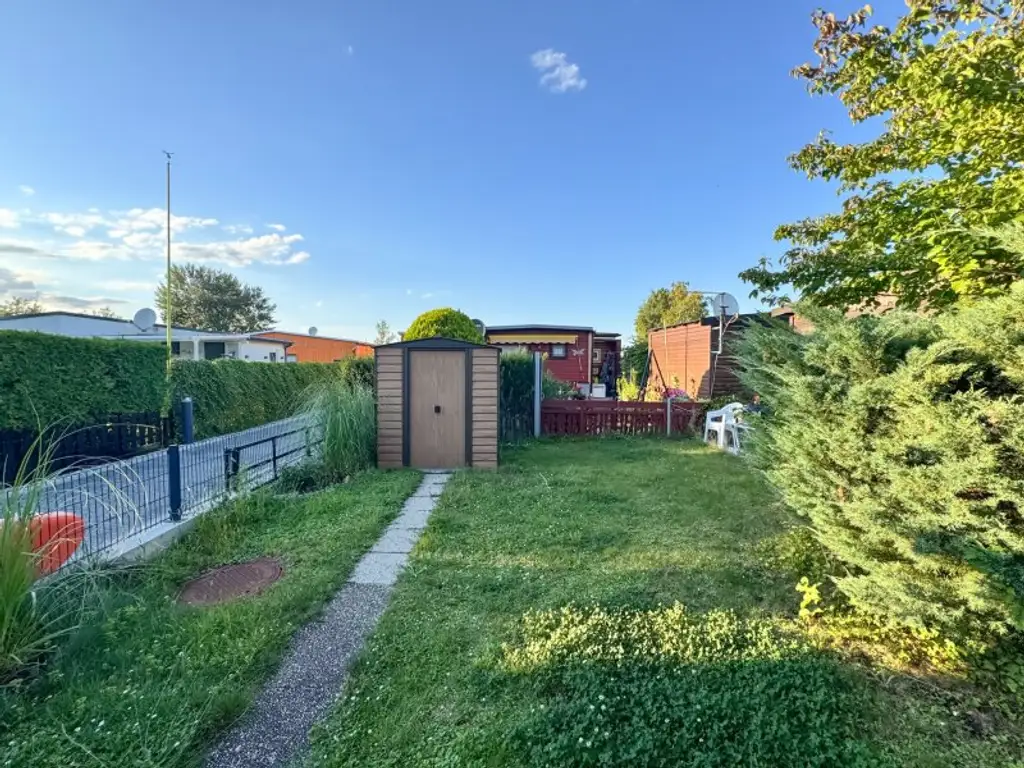 Mobilheim auf 170 m2 Grundstück in beliebten Ferienanlage am Neusiedler See!