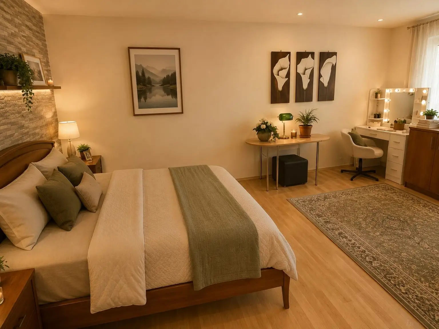 Schlafzimmer 3 WE 1