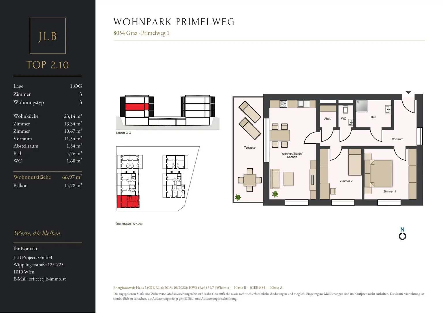 JLB Verkaufsplan Primelweg 1 – Top 2.10