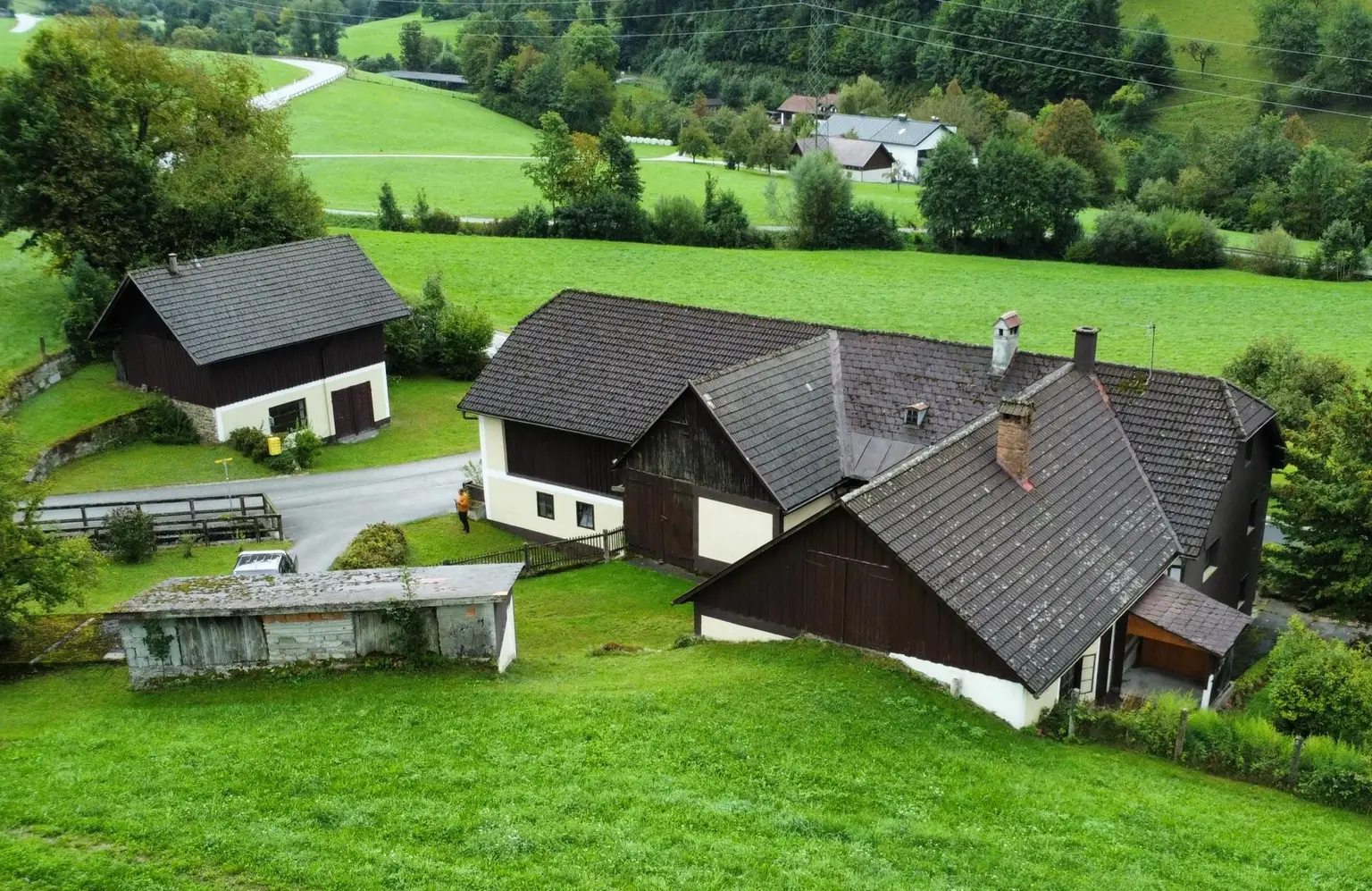 Kleinlandwirtschaft zwischen Gresten und Randegg