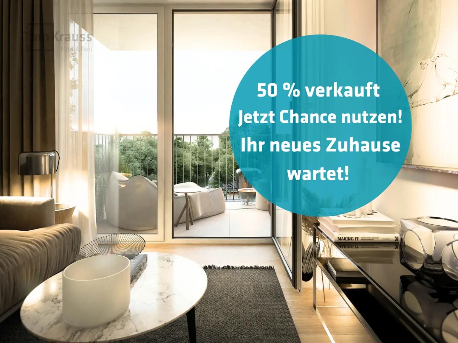 SINGLEHIT: MODERNER NEUBAU MIT BALKON