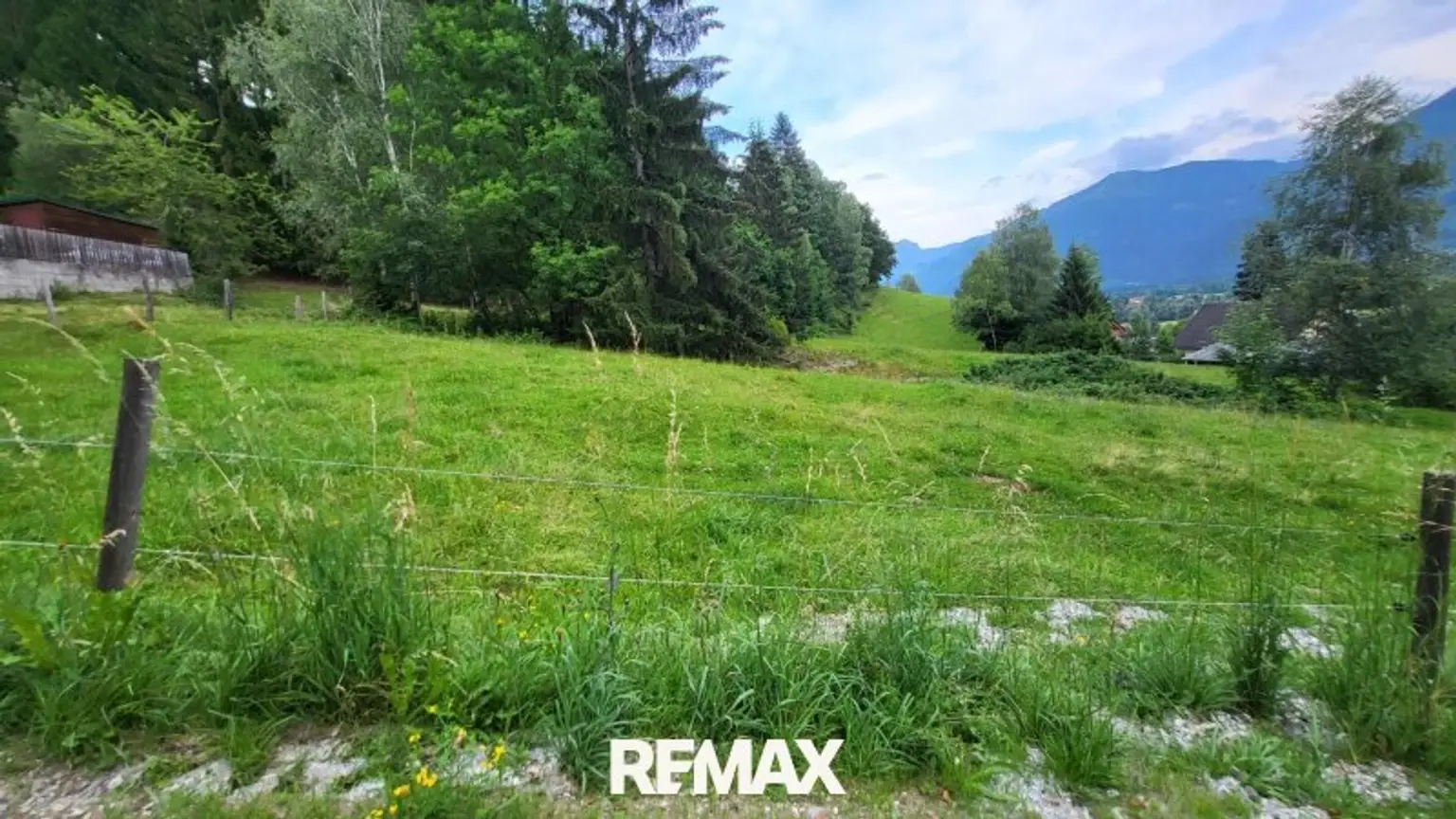 Bau- und Freiland, Blick Rtg. Osten