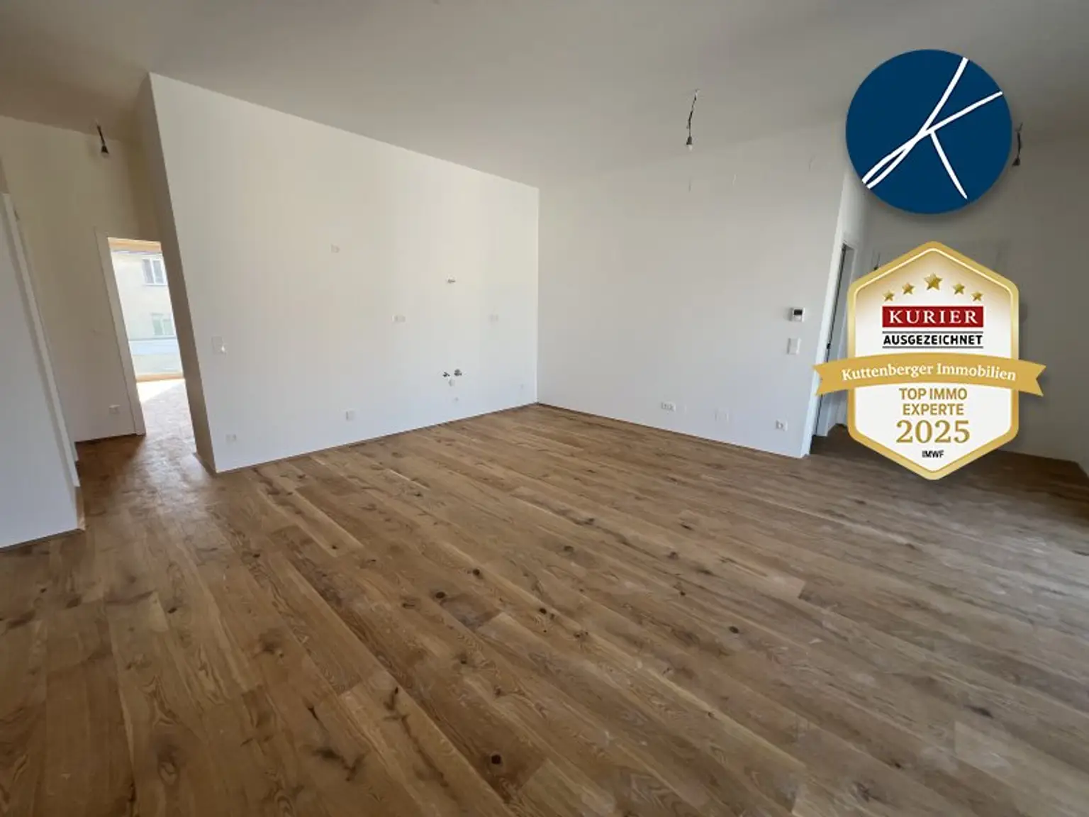 *Superprojekt: "Über den Baumwipfeln" Top 43  Erstklassige 3-Zimmer Wohnung mit Blick auf die Kastanienbäume + Balkon