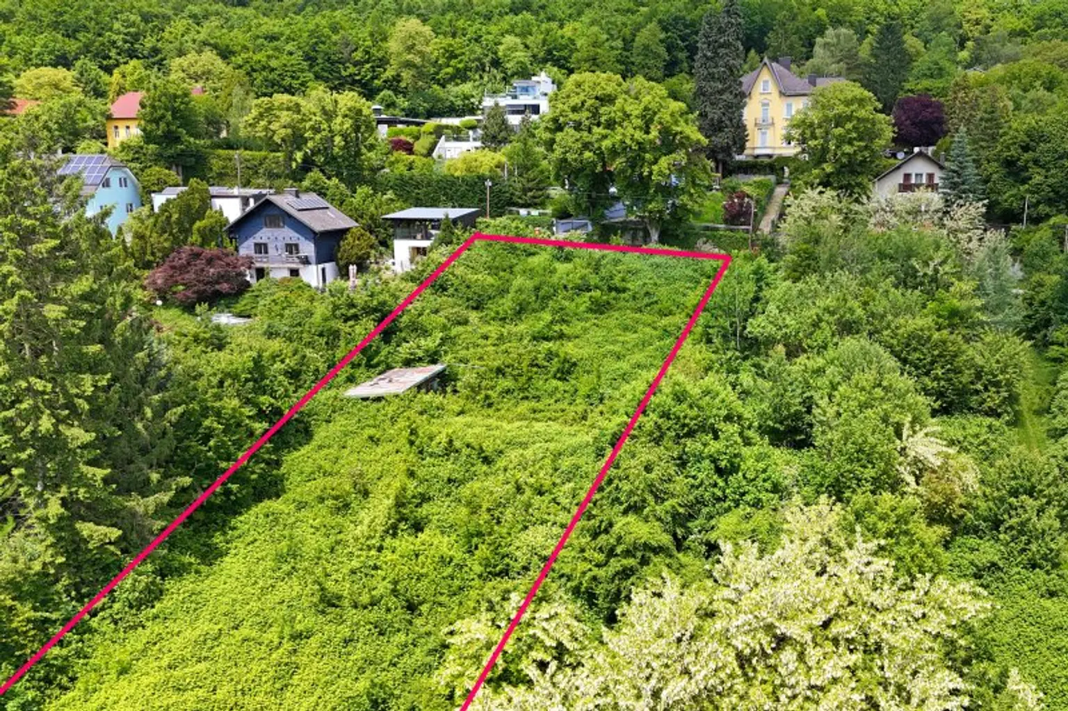 Baugrund in Südlage am Sagberg - TEILBAR in drei Parzellen!