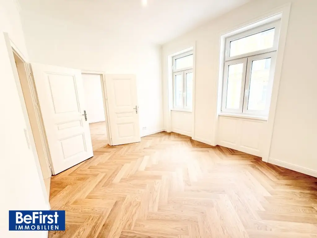 Exklusive top sanierte Terrassenwohnung im sanierten Stilaltbau