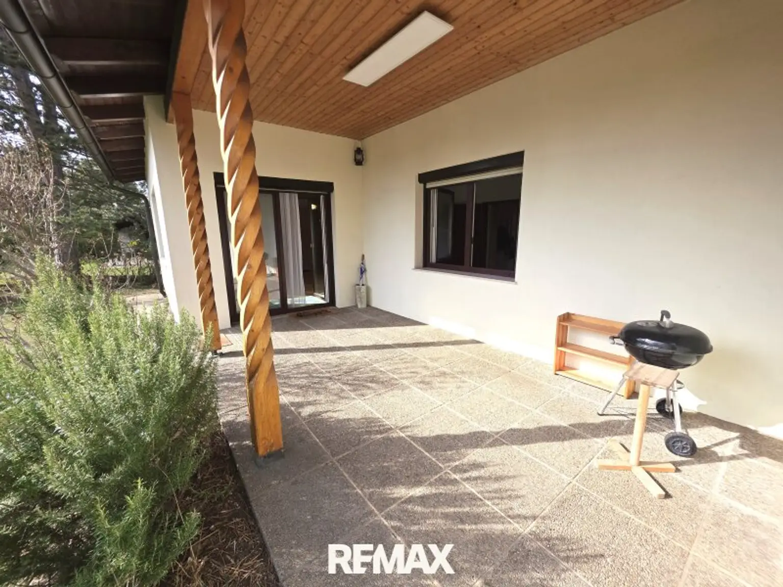 Überdachte Terrasse, Original-Ansicht