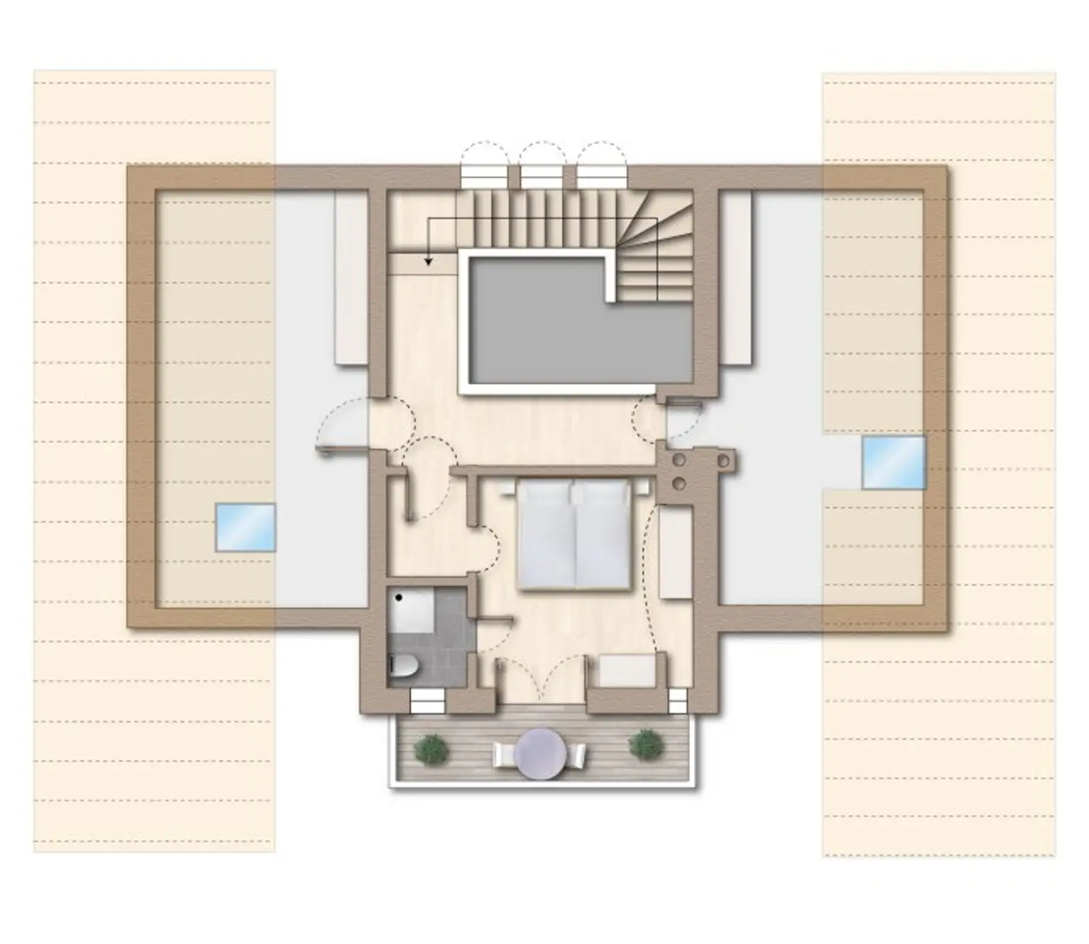 Grundriss Dachgeschoss
