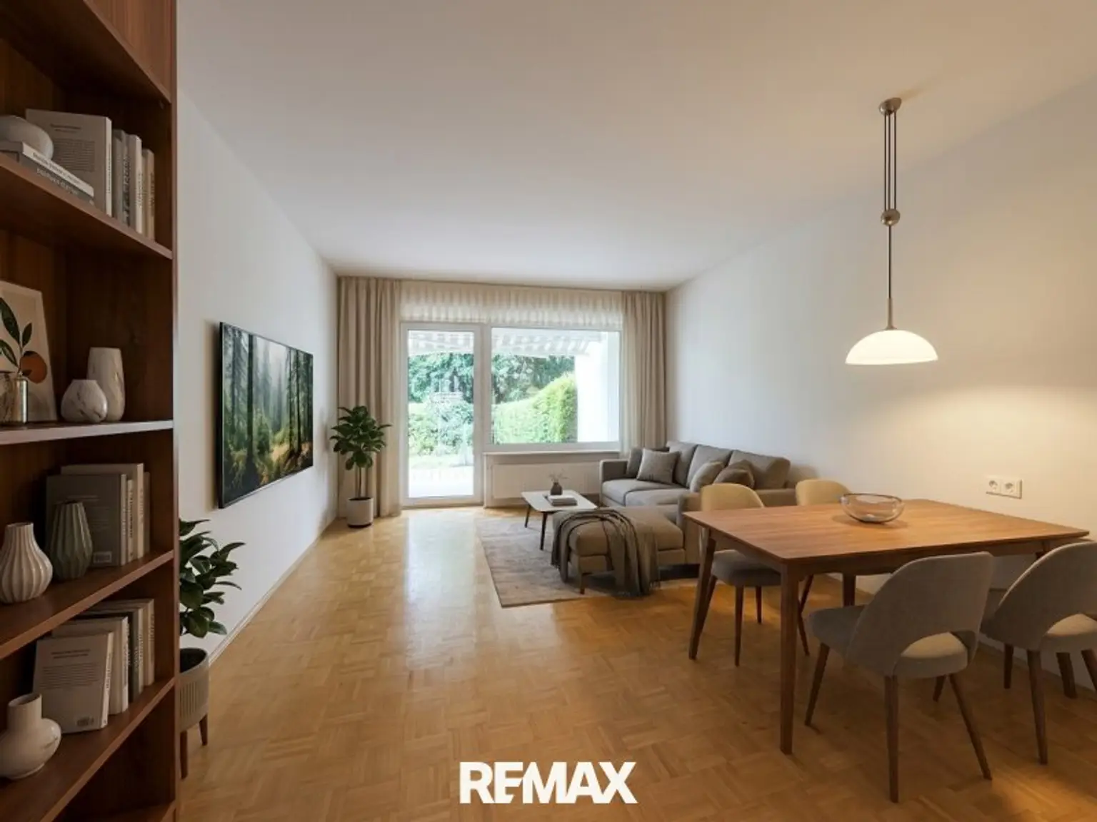 Wohnzimmer - KI Visualisierung