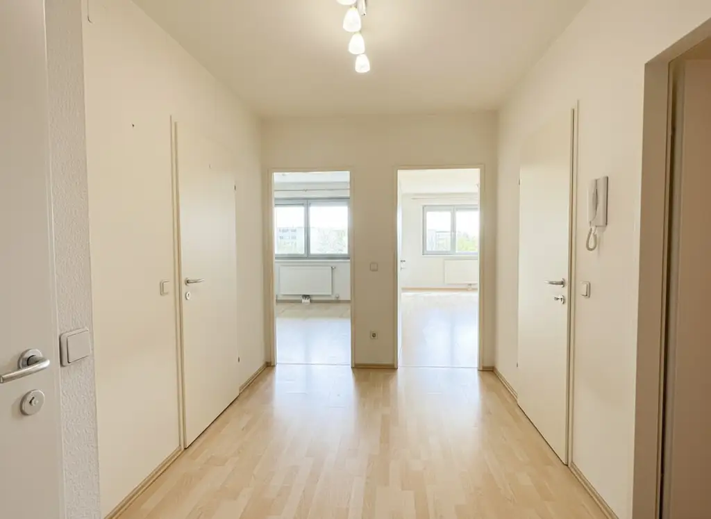 Ein Traum: Stadtwohnung in Neulaa mit unverbaubarem Blick ins Grüne