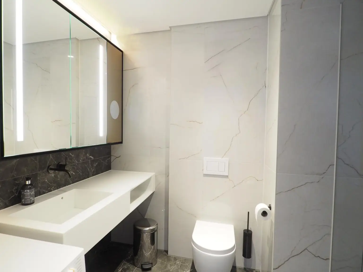 komfortables Badezimmer