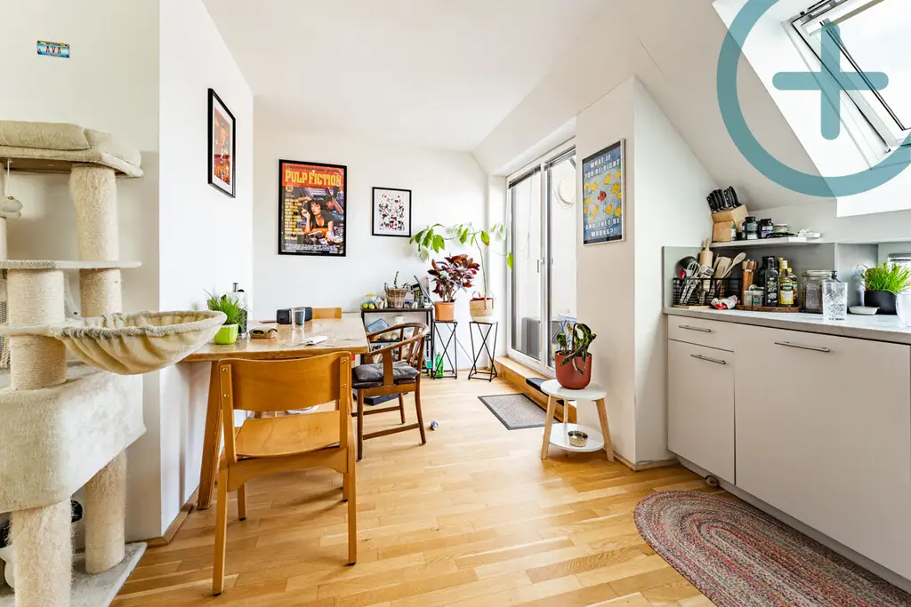 Moderne 3-Zimmer-Wohnung inklusive Dachterrasse | befristet vermietet