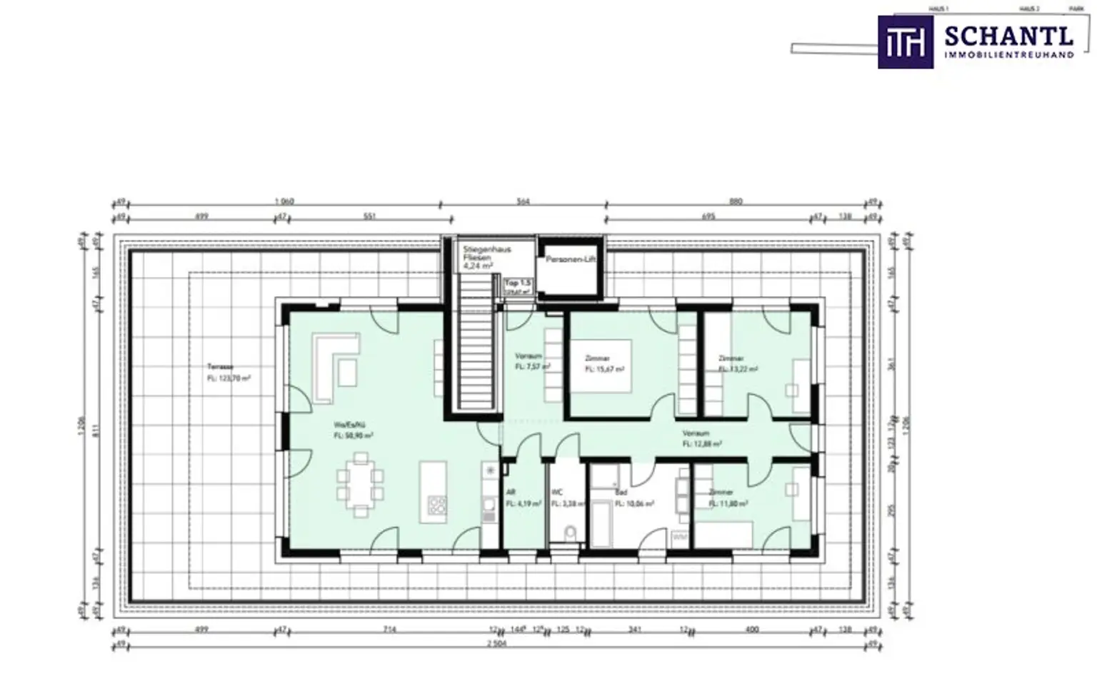 Wohnen im Park– Lebensqualität mit Stil und Komfort in 8041 Graz - Wohnbauprojekt mit 12 Wohneinheiten