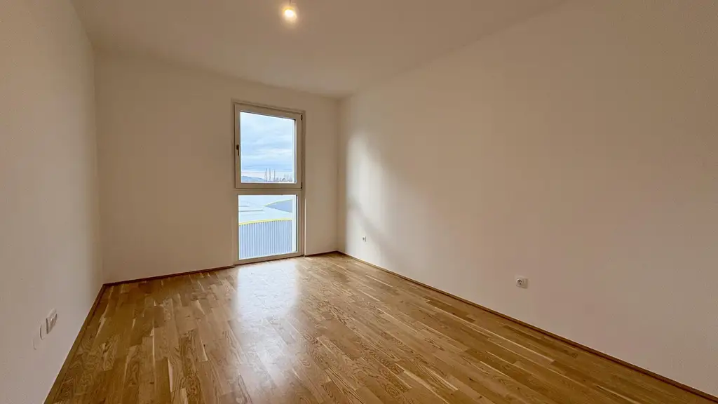 Provisionsfrei! Erstbezug: Helle 3-Zimmer-Wohnung mit Balkon in Floridsdorf