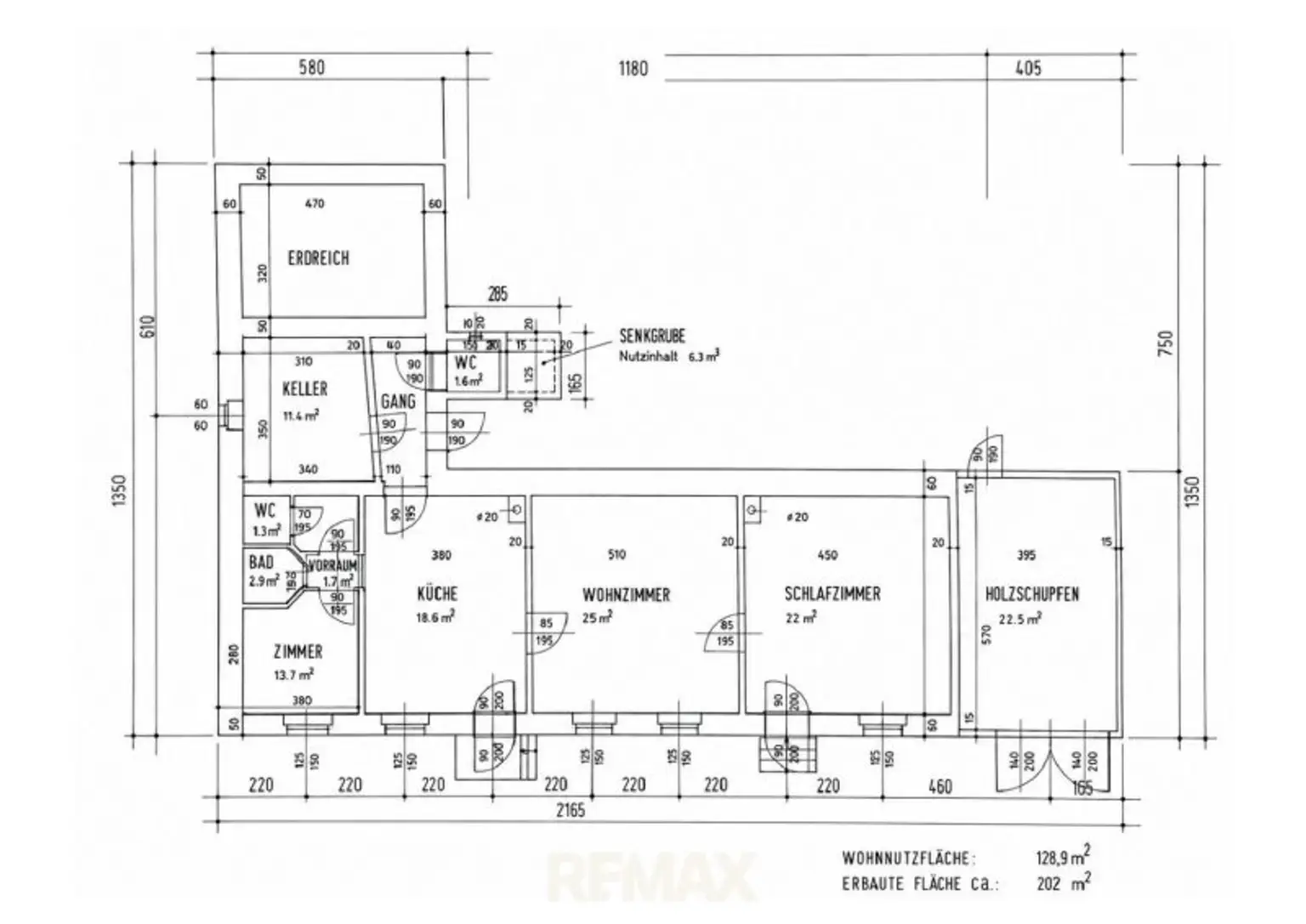 18 Grundriss - Bestandshaus