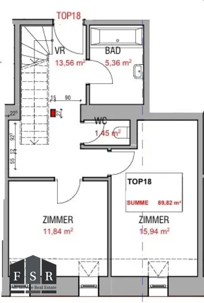 3-Zimmer Dachgeschoß-Wohnung mit Terrasse - Allgemeingarten und Ubahnnähe