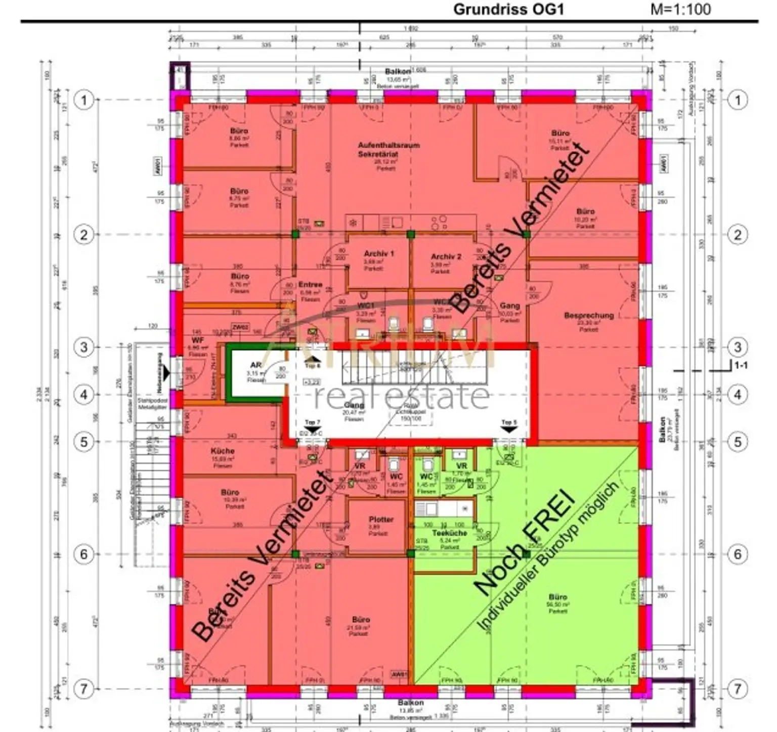 Provisionsfrei - Moderne Büros und Gewerbehallen auf privatem Firmengelände.