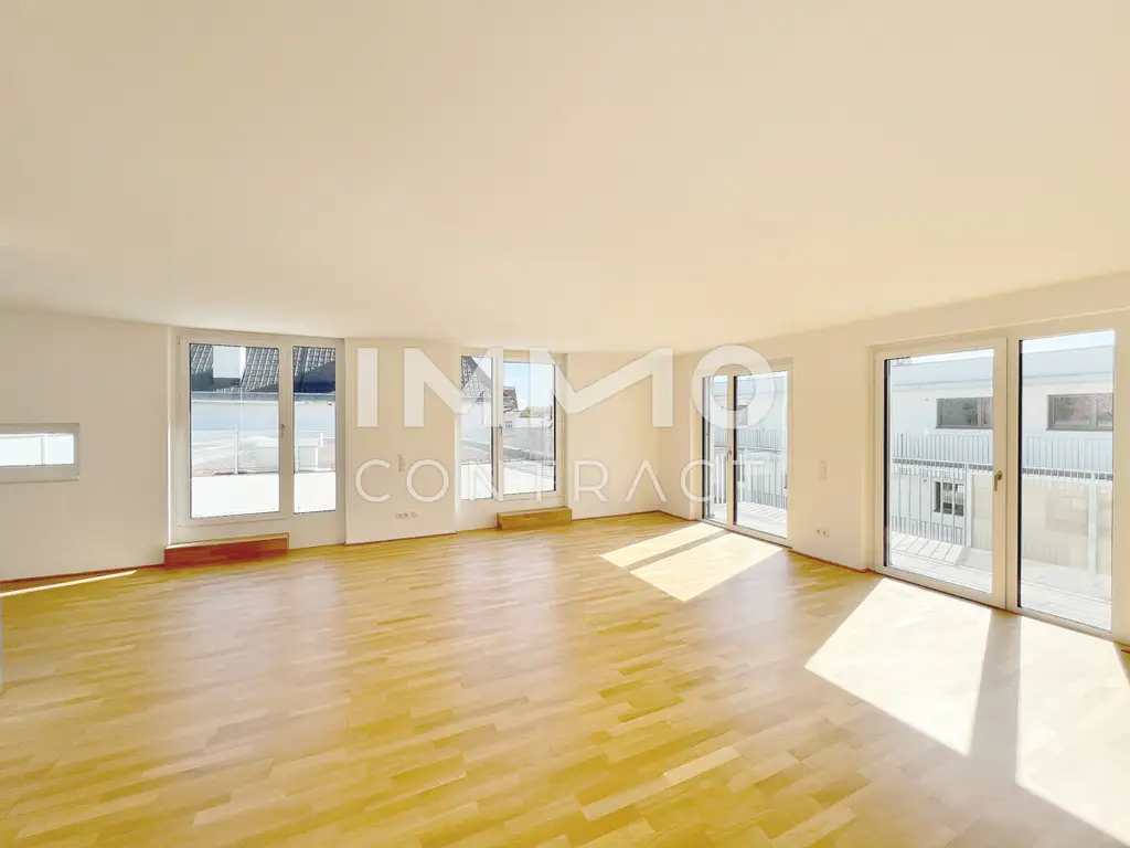 120qm- 4ZI- PENTHOUSE - 54qm Terrasse - 21qm Balkon
 - Zentrum Stockerau - Ruhelage- 3min zum Bahnhof!