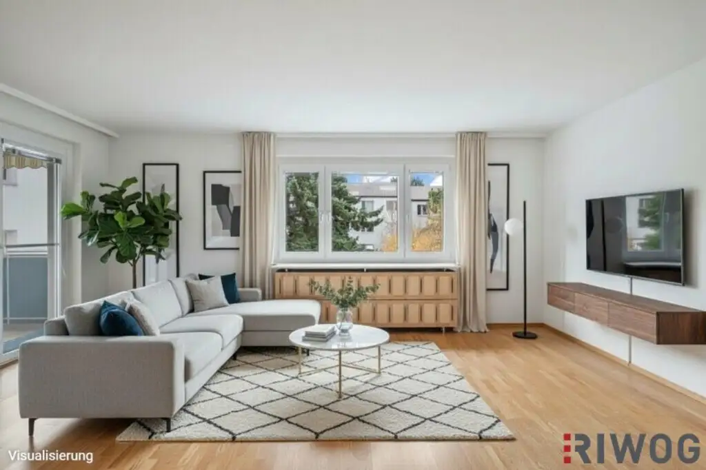 4 Zimmer - Loggia - Stellplatz - Top Infrastruktur- Ruhelage nahe dem Maurer Berg