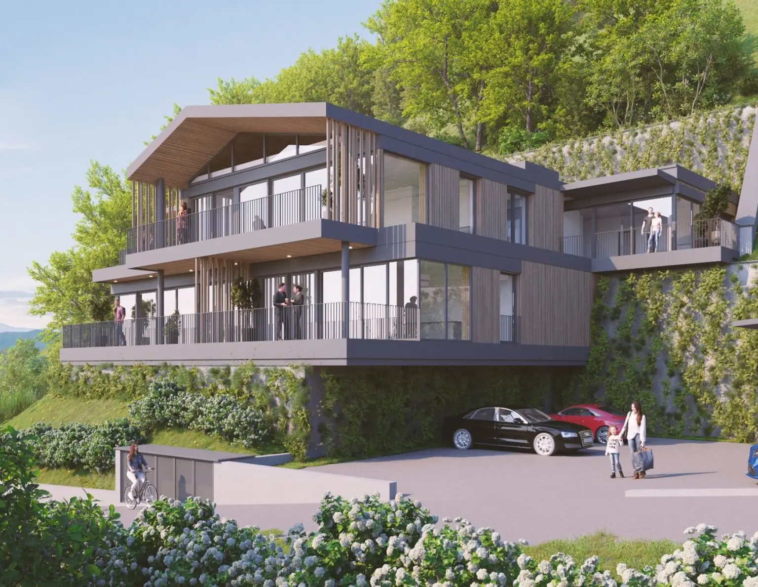 Exklusive Penthouse-Wohnung mit Seeblick in zentrumsnaher Lage