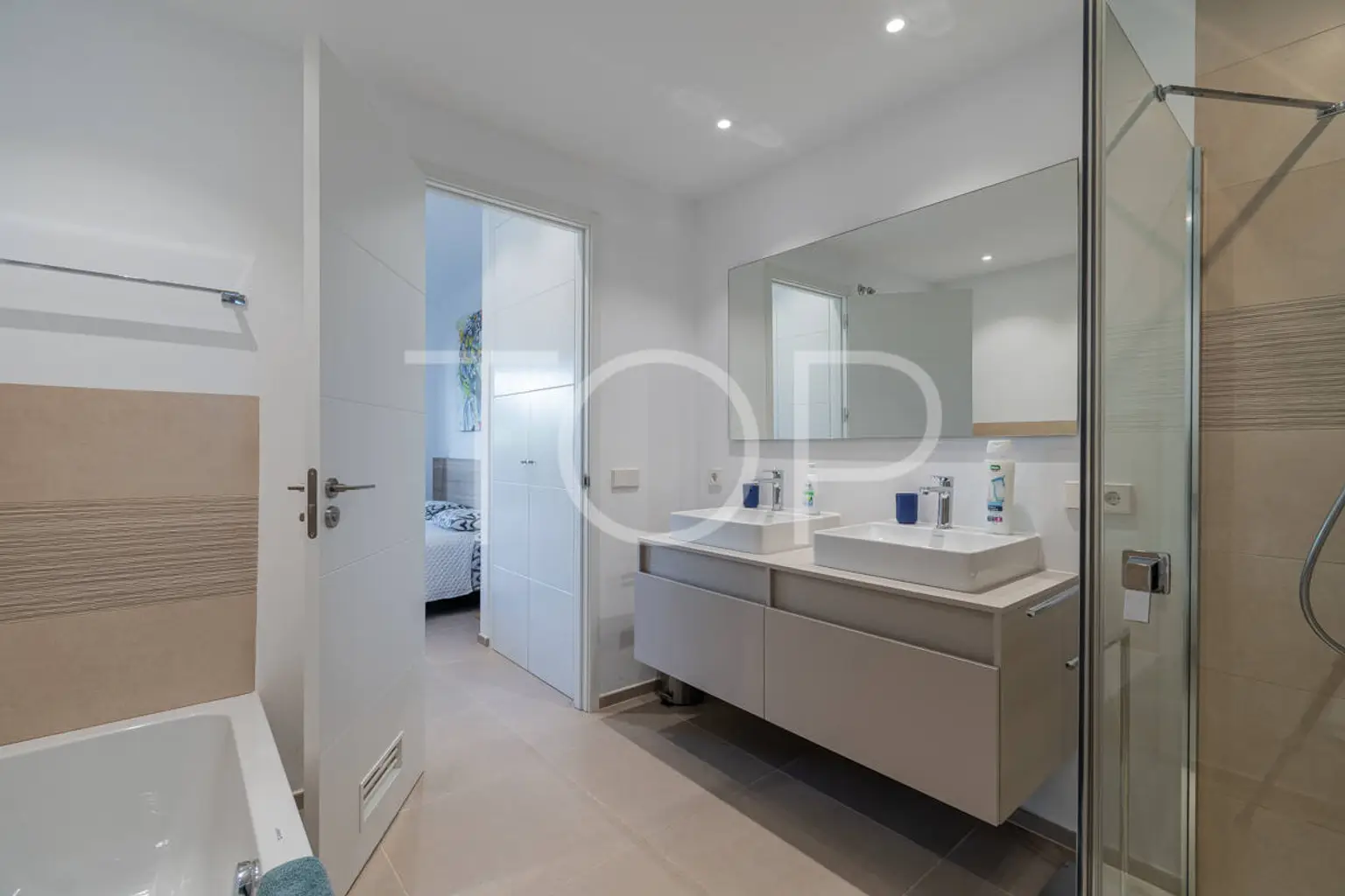 Apartment-El-Palm-Mar-Jardines-Menceyes-Baño-en-Suite-1-Tenerife