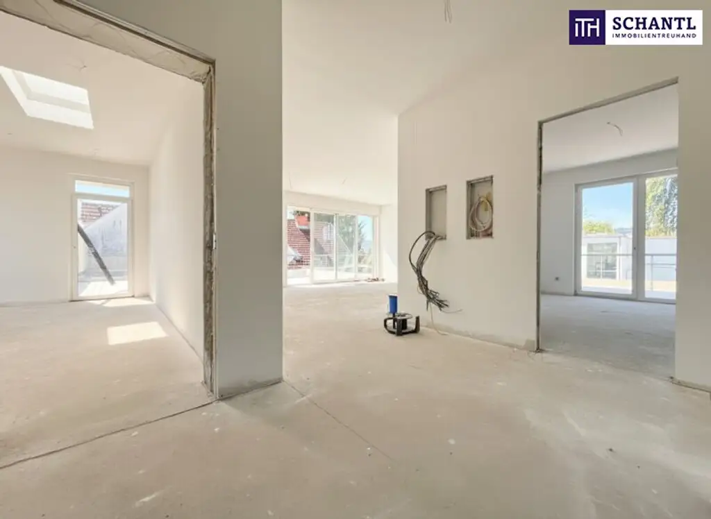 Exklusives 117m2 Penthouse mit einer unglaublichen ca. 150m2 großen Sonnenterrasse -Glück in perfekter Lage – Sichern Sie sich Ihr exklusives Wohnjuwel!